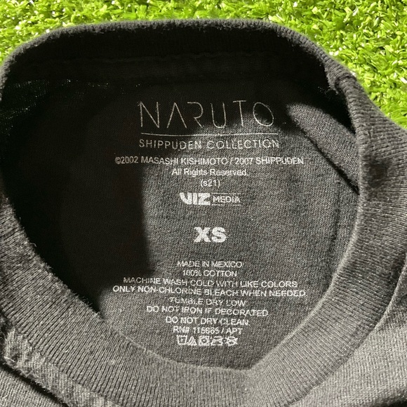 Viz Media Naruto Anime Kakashi Hatake Black Graphic Tee - Picture 5 of 6